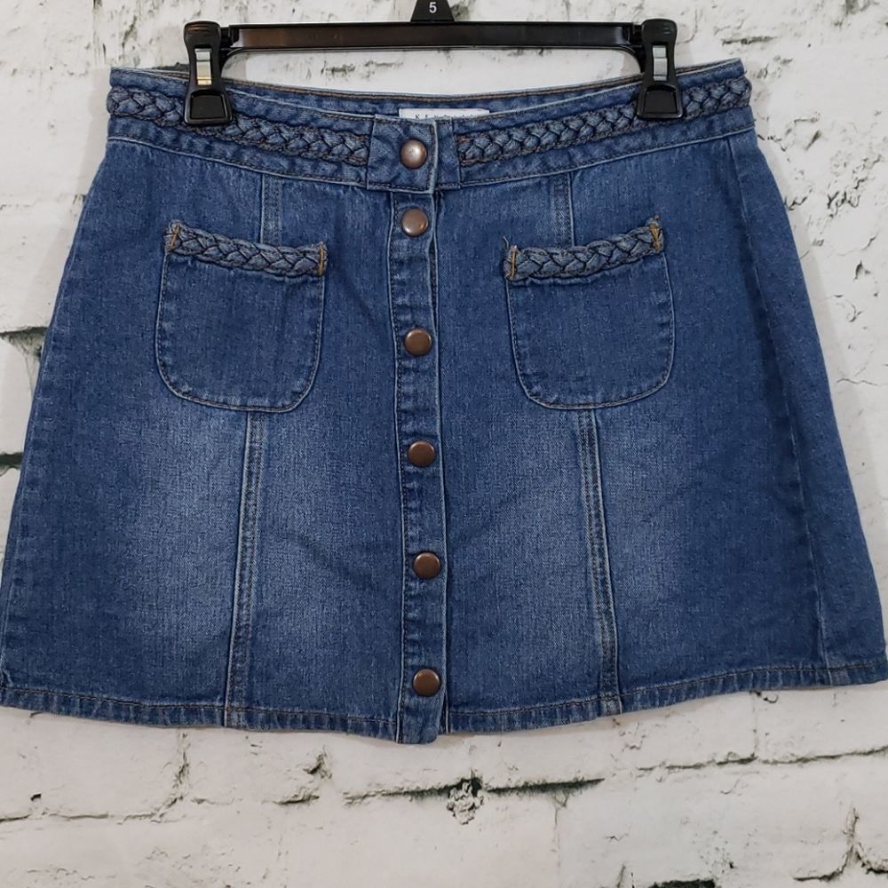 Kendall + Kylie denim mini skirt